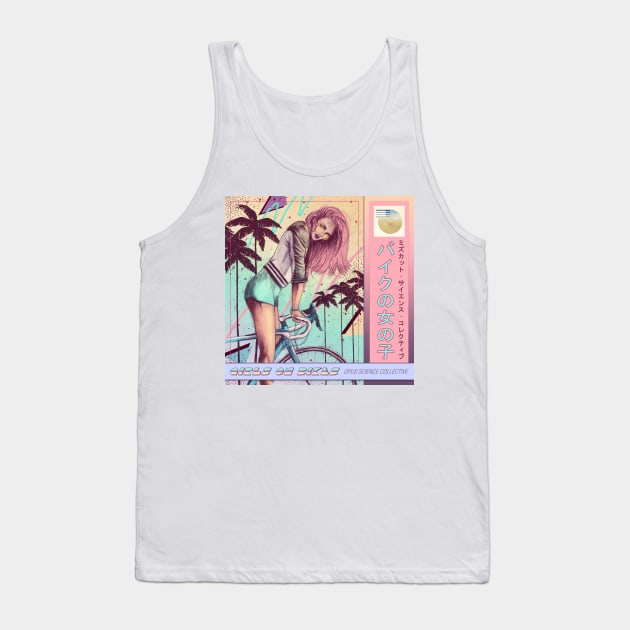 OSC - Girls On Bikes Tank Top by OpusScience